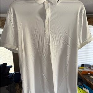 J.Lindeberg Classic White Polo Shirt : like new